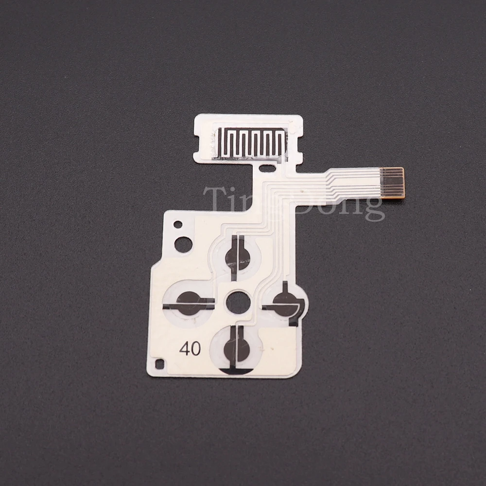 Direção de substituição botão transversal esquerda chave volume direito teclado cabo flexível para psp 1000/psp 1004 1001 1008