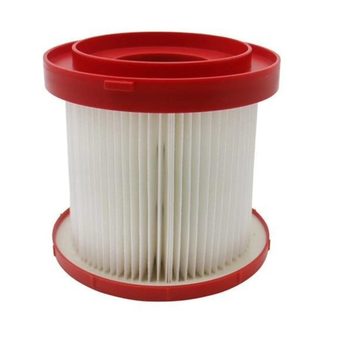 A02V-2Pack 49-90-1900 Filter HEPA untuk Milwaukee vakum M18 tanpa kabel 0780-20 0880-20, dengan 4 Filter lengan busa & 1 sikat