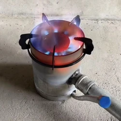 New burning diesel fee motor oil heating vaporization stove waste motor oil blue flame stove head heating cooking burning stove