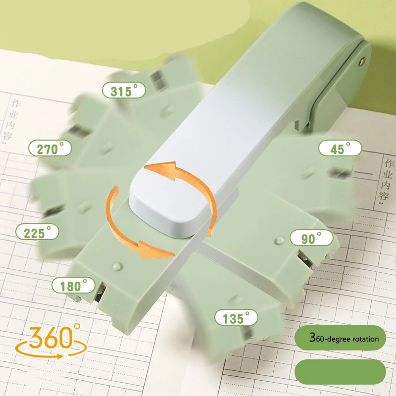 The Stapler Is A 360-degree Rotatable Office Stapler with High Appearance Standards and Is Suitable for Home Use