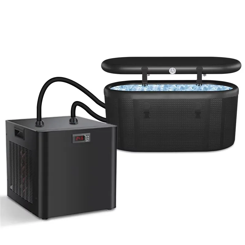 

YTYIN 1.5hp Ice Bath with Built-in WiFi & UV, Vanace Cold Plunge Water Cooling System, Smart Chiller for Home Gym