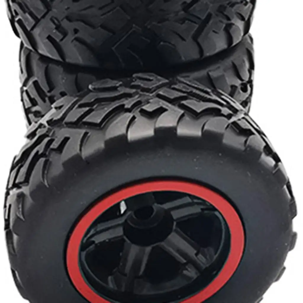 

Комплект из 4 колесных дисков и шин для WPL D12 RC, пластиковые колеса, запчасти для модернизации