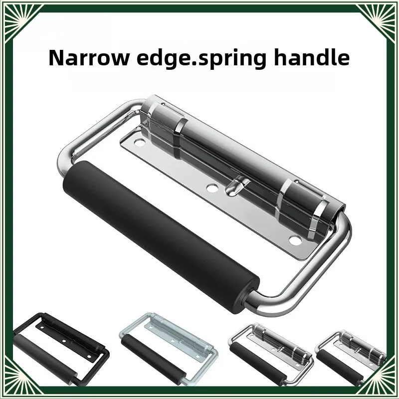 Weiyi 304 Stainless Steel One Side Pull Handle Grip For Instrument Aviation Tool Box Electrician Box Ring Handle