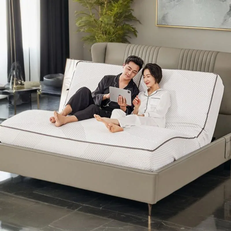 

Electric Folding Bed Sleeping Set Sommiers Murphy Air Mattress King Frame Lit Pliable Queen Living Room Size Bedroom Furniture