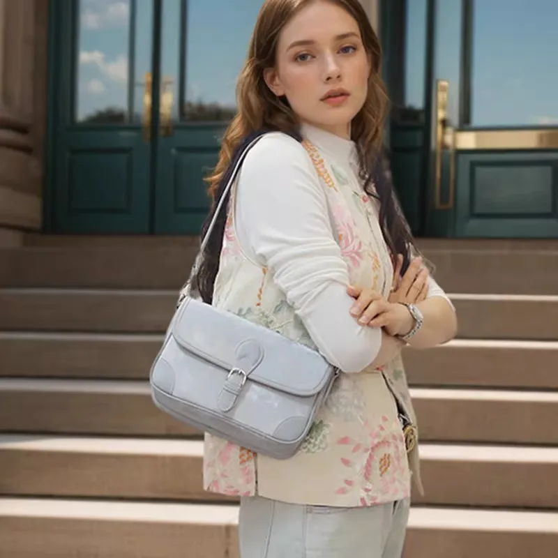 

High-End Small Bag for Women 2026 New Trendy Fashion Niche Crossbody Bag Retro Small Square Bag Simple and Stylish