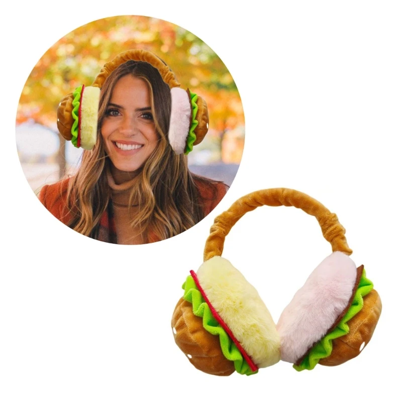 Hamburger xe hạng sang trọng cho phụ nữ Kích thước đầu khác nhau Các hoạt động mùa đông ngoài trời giữ ấm áp lực ngoài trời