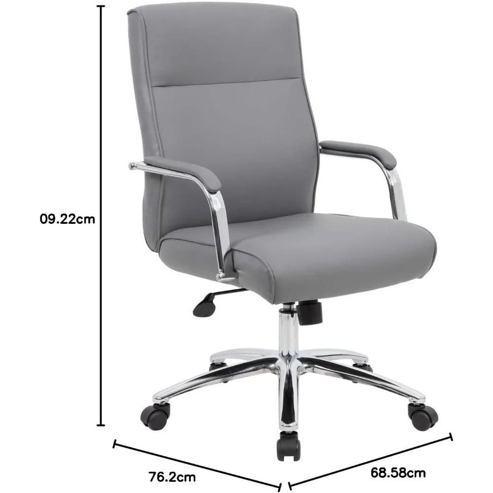 كراسي Boss Office Products للجلوس التنفيذي، رمادي #2