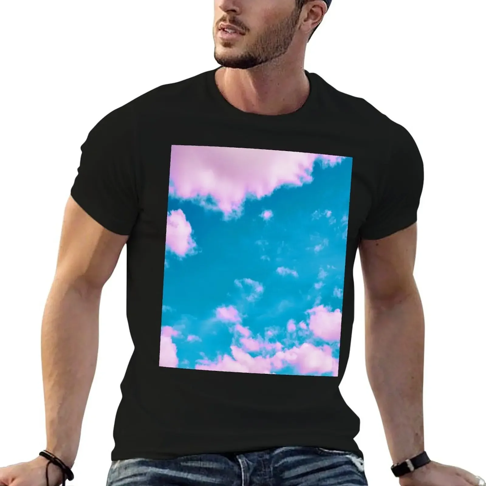 Cotton Candy Sky T-Shirt graphic shirts customs design your own mens graphic t-shirts pack