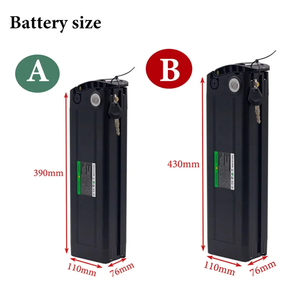 Newest 48V 20Ah Battery for Motor 800W 500W 21700 Lithium ion Rechargeable Battery Pack for Silverfish  with Charger