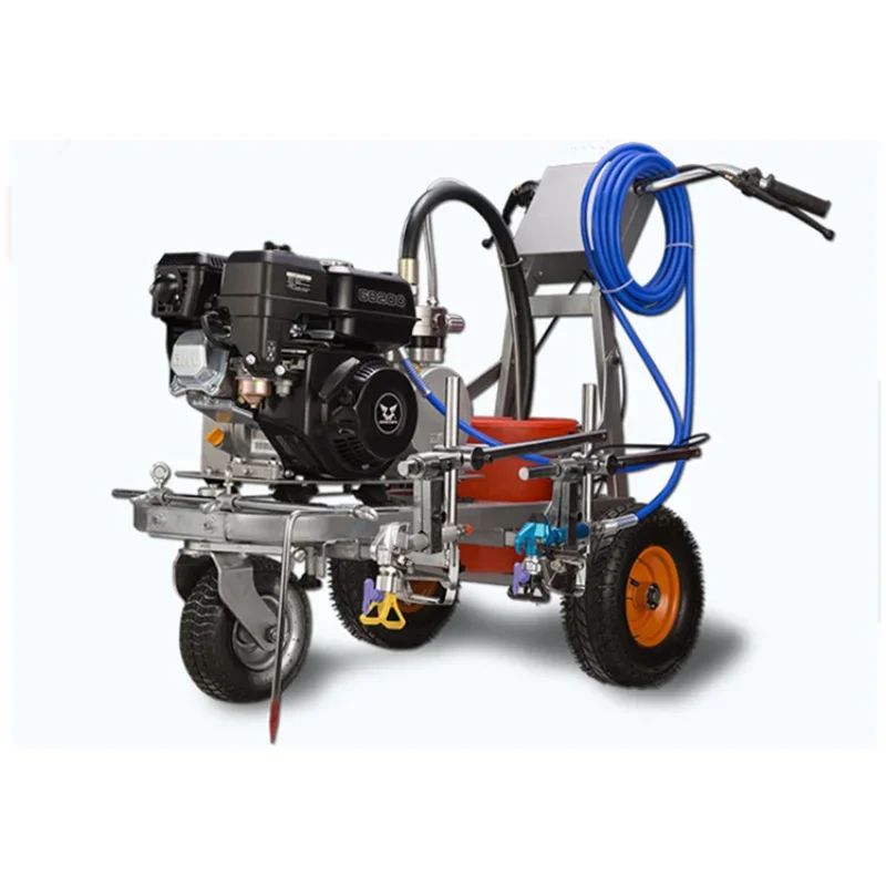 YG Street Painting Road Marking Machines Airless Cold Spray Road Marking Machines Hand Push Cold Paint Road Marking Machine