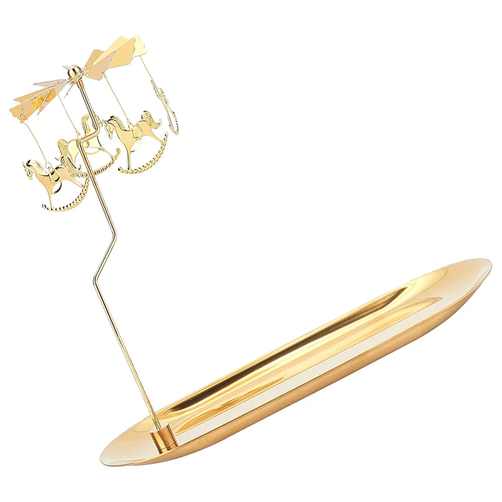 ديكور منضدية دوارة DIY لحفلات الزفاف وحامل الطاولة وحامل الشموع المعدنية لتزيين الروائح العلاجية #5