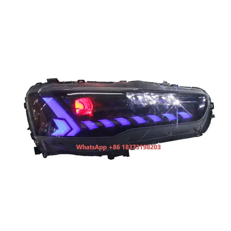 

HOSI Modified Led Car Headlight for Lancer-ex EVO Headlamps 2008-2018 Led Headlights Car Accessories