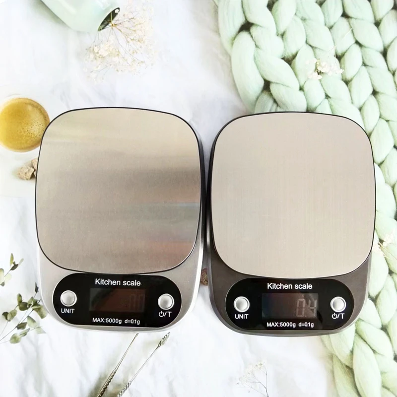 مقياس مطبخ عالي الدقة 10 كجم مجوهرات إلكترونية مقياس خبز الطعام أداة قياس متعددة الوظائف مقياس جرام شاشة LCD #4