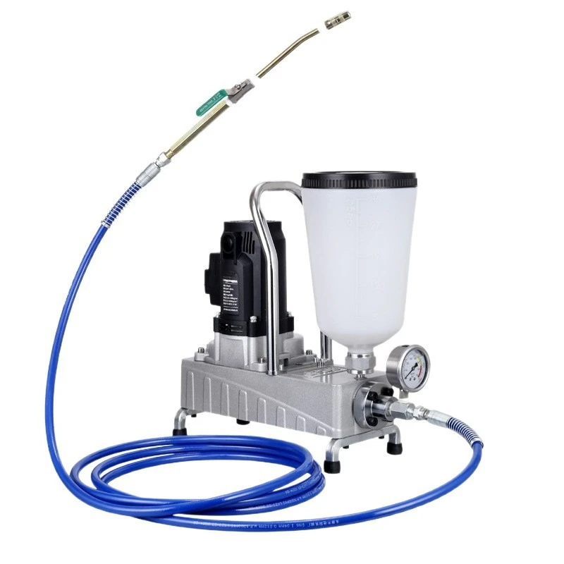 High pressure pure cement grouting machine ceramic tile floor hollow crack polyurethane polyurea epoxy resin waterproof