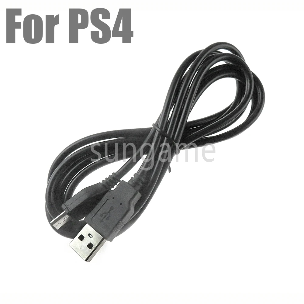 1 قطعة 1 متر 1.8 متر طويل USB شاحن كابل لسوني بلاي ستيشن 4 PS4 سلك تحكم لاسلكي خط