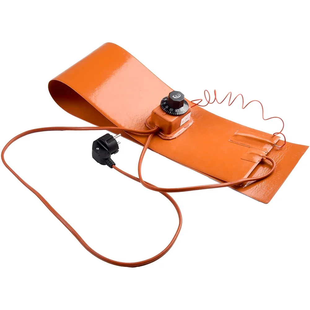 

400W-500W Heater Heating Pad For Side Bending For Comfort Use 200 Cm Cable Length Fast Heating Silicone Heating Tool
