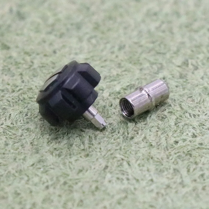 Uhr Einstellen Zeit Taste Zubehör Kopf 7,8mm Dicke 5,2mm Griff Rohr Schwarz Silber Für Tag Heuer CAH1110 Uhr reparatur Werkzeuge