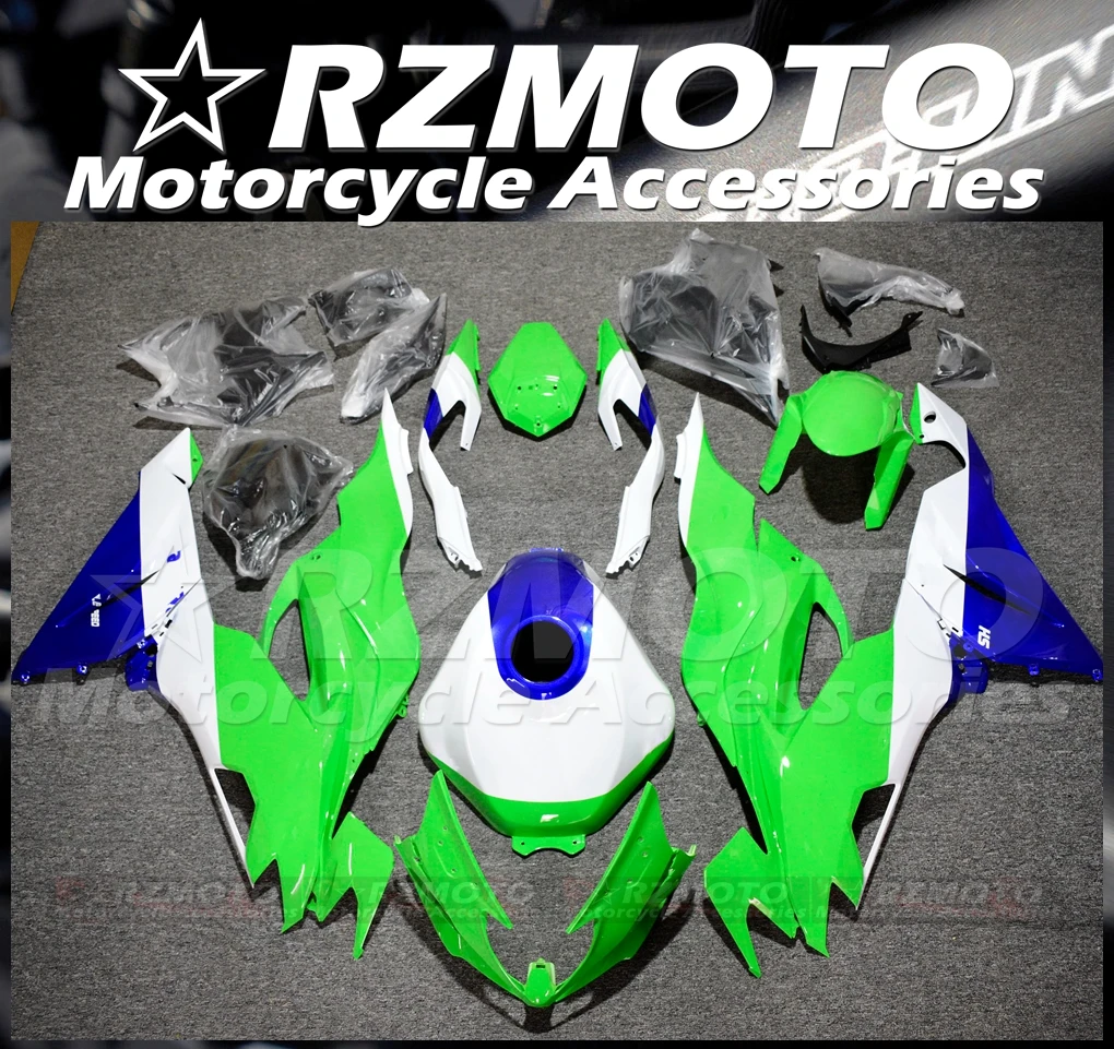 RZMOTO NEW Plastic Injection Cowl Panel Cover Bodywork Fairing Kits For Kawasaki ZX6R 636 19 20 21 22 23 #3113