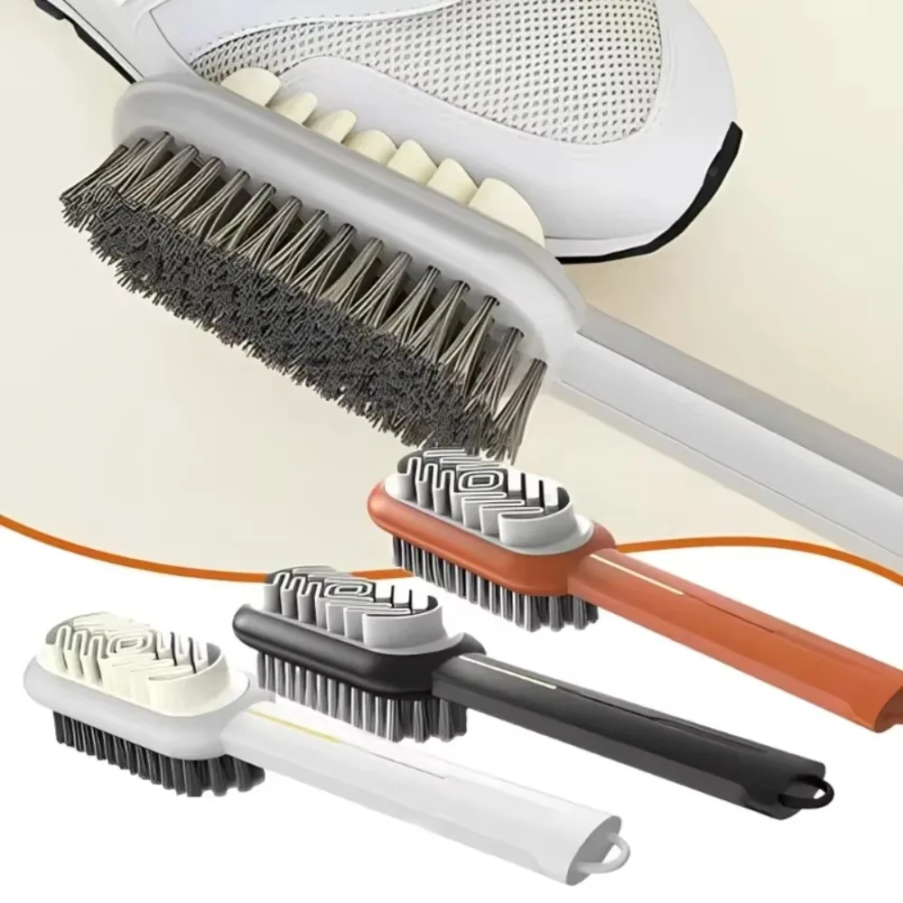 Double Sided Suede Nubuck Shoe Cleaning Brush Rubber Boot Cleaner Stain Dust Removal Brush for Leather Boots Sneakers Footwear