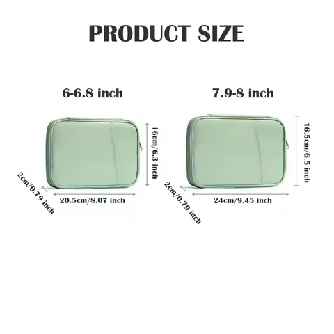 6-8 inch e-Reader Sleeve Anti Scratch Universal Tablet Storage Bag Wear Resistant Nylon for Kindle Paperwhite/Kobo Clara Libra