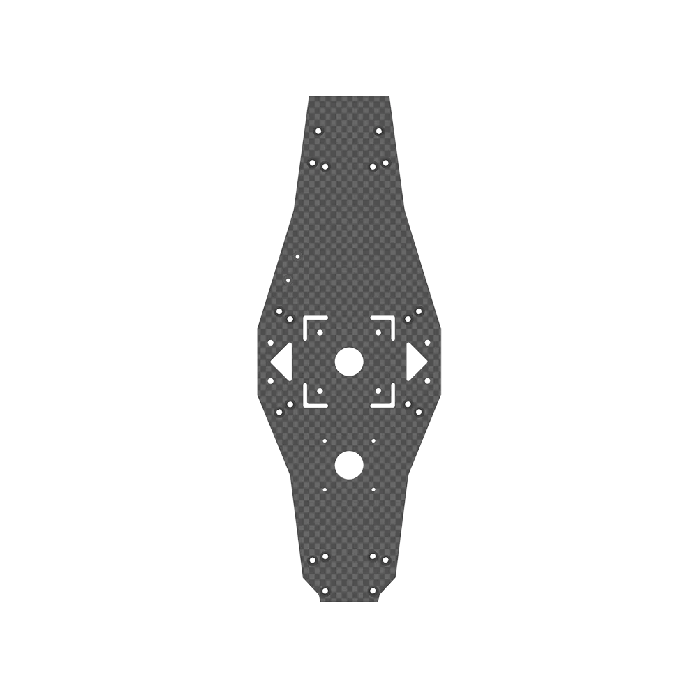 Helion Pro FPV piezas de repuesto para placa superior/placa inferior/brazo/montaje de antena/módulo fijo de brazo CNC/montaje de Motor CNC/placa de leva CNC
