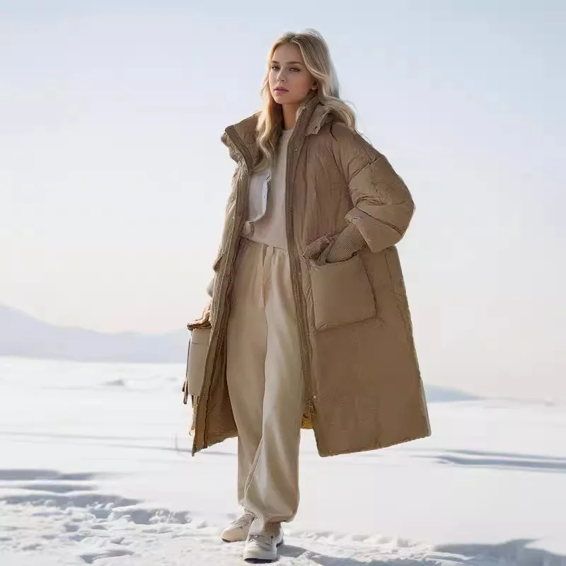 

Fashionable and Warm Women's Long Cotton-Padded Jackets in 2024 - A High-End Choice for Youthful Beauty