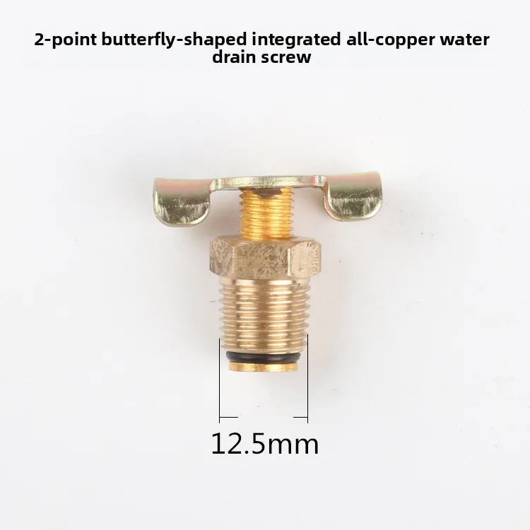 

Новый NPT наружный 1/4 "3 сливной кран воздушного компрессора, вращающийся контроль выхлопных газов для клапана, латунный фитинг воздушного шланга, легко