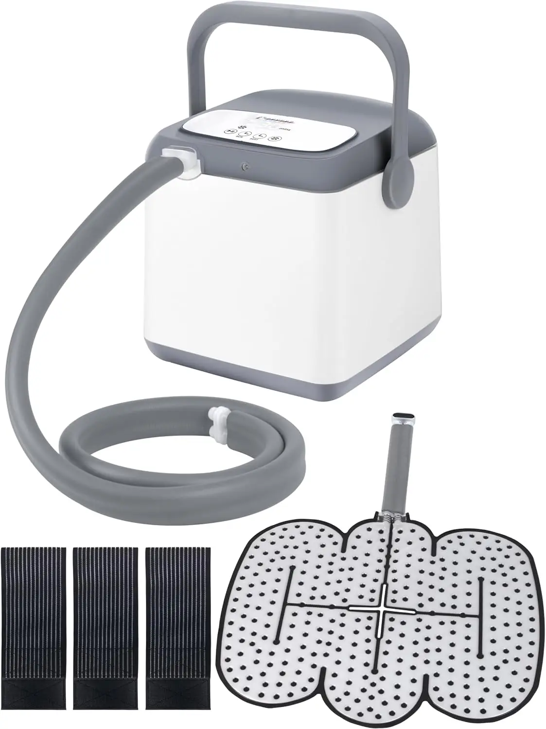 Programmable Ice Therapy Machine with Extra Large Pad for Knee or Hip, Post-Surgery Continuous Cryotherapy Cold Pack