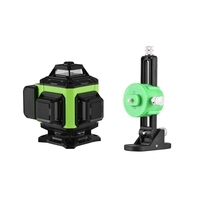 Promotion! Pracmanu 16 Lines 4D Wireless Remote Control Green Lines Laser-Level Self-Leveling With 2 Batteries