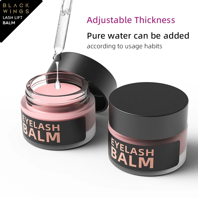 Blackwings Eyelashlift Glue Balm 15gEyelash Lifting Perm Adhesive WAX Lash Lift Glue Balm