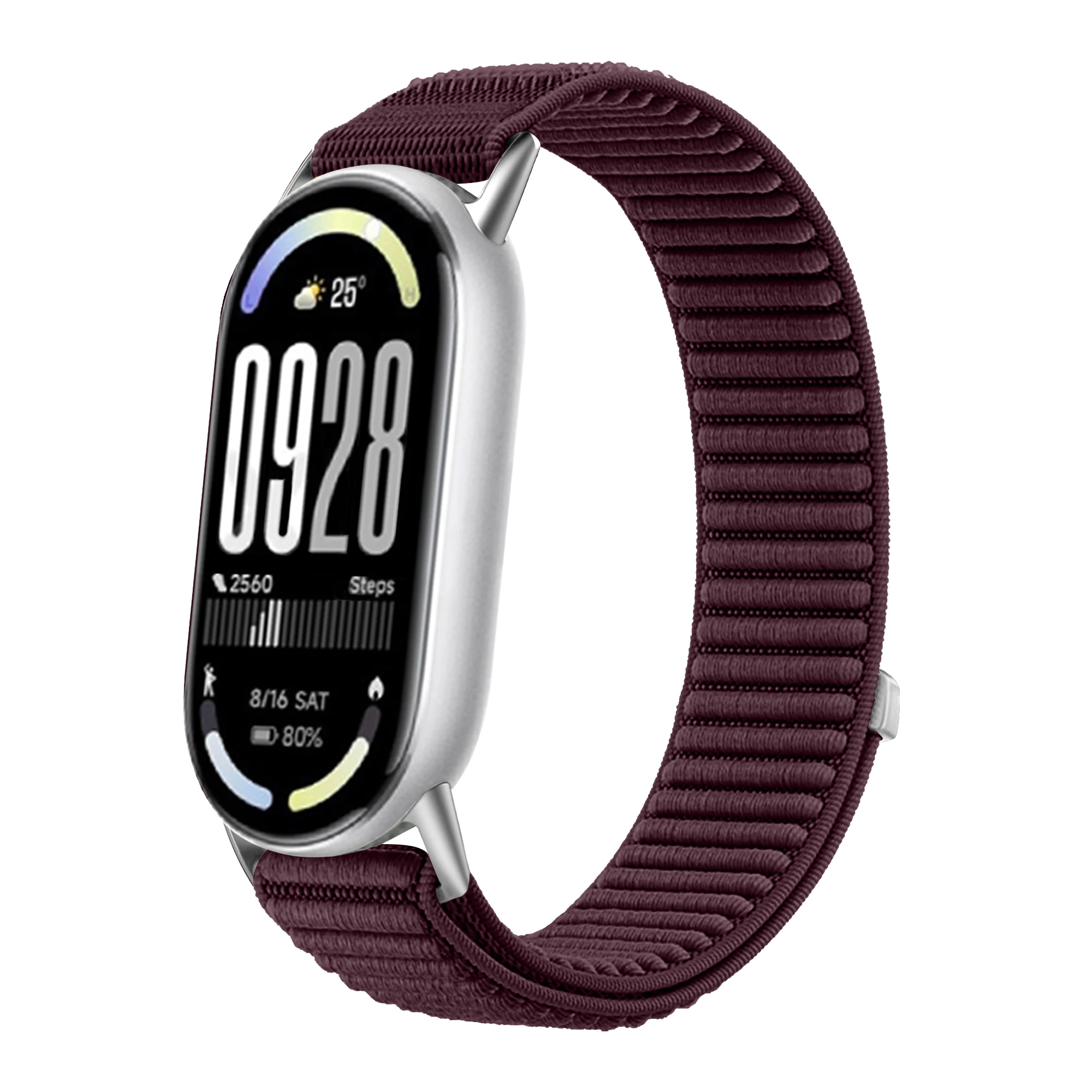 Atmungsaktives Nylonarmband für Xiaomi Mi Band 10 9 8, Sportarmband, Ersatzarmband für Xiaomi Mi Band 10, Uhrenarmband-Zubehör