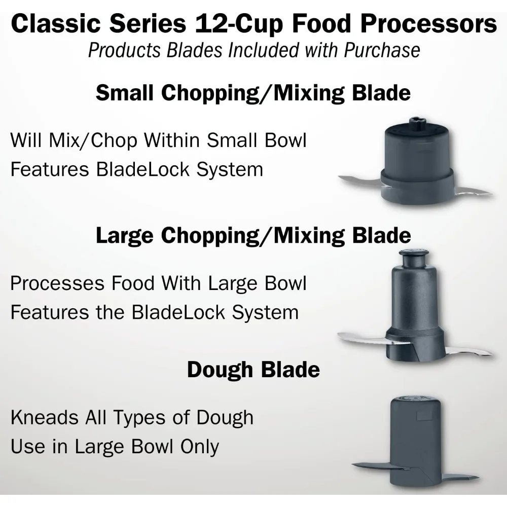 2.0 14 Cup Food Processor, Die Cast