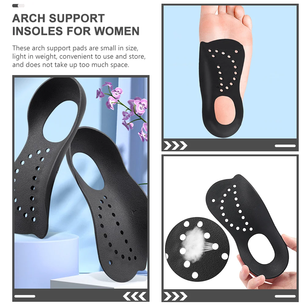 Flat Arch Orthopedic Insoles Kids Support Insert Shoe Inserts for Shoes Cushions Men Heel High Foot Women Child Heels