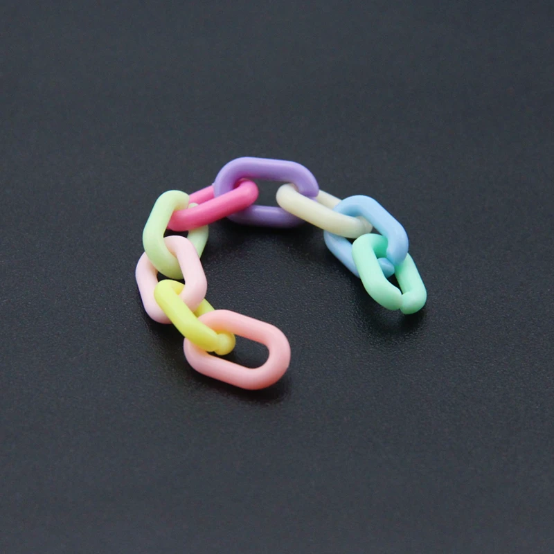 20Gram/Pack Summer Acrylic Buckle Beads DIY Mask Chains Earrings Necklace Mobile Chains Accessories Crafts Decorative Material