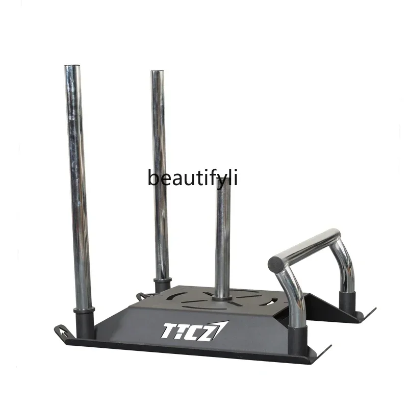 lt New heavy-duty explosive strength training resistance skid gym configuration energy, weight-bearing sled