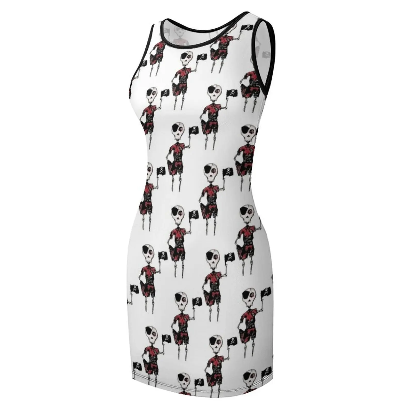 أهوي أنا قرصان! فستان صيفي بدون أكمام للنساء لصيف 2025 فساتين صيفية للسيدات 2025 فساتين زفاف للحفلات