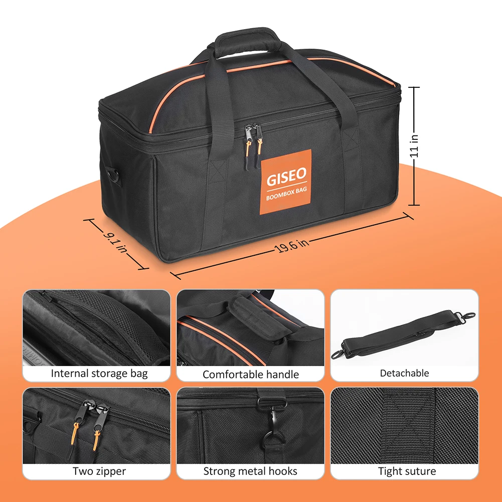 Custodia per il trasporto borsa per JBL BOOMBOX 3 2 altoparlante Bluetooth Wireless custodia impermeabile in tessuto Oxford borsa da viaggio BOOMBOX