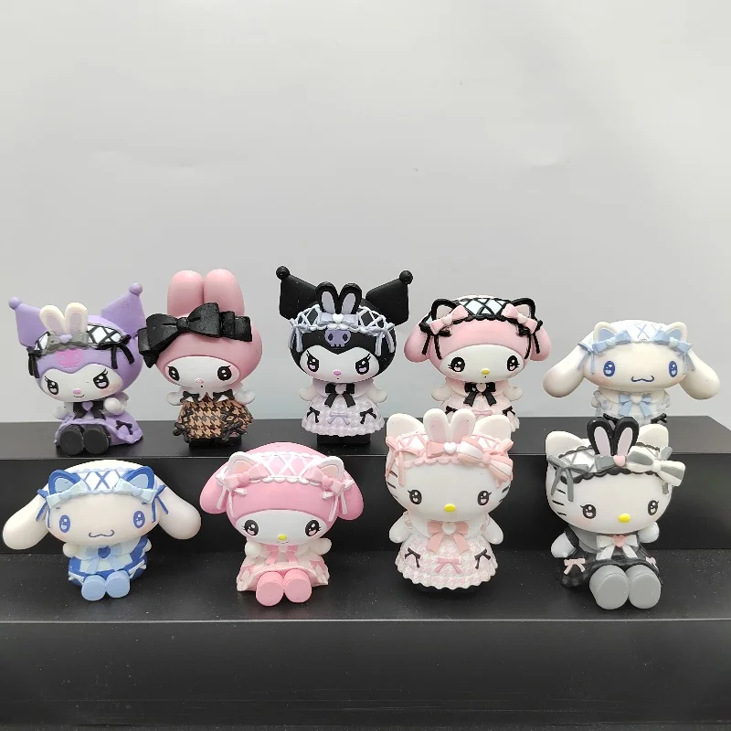 متوفر في المخزون بيبي سانريو الياباني الأصلي للبيع، حلي كيتي كورومي بدون صندوق شحن بالجملة