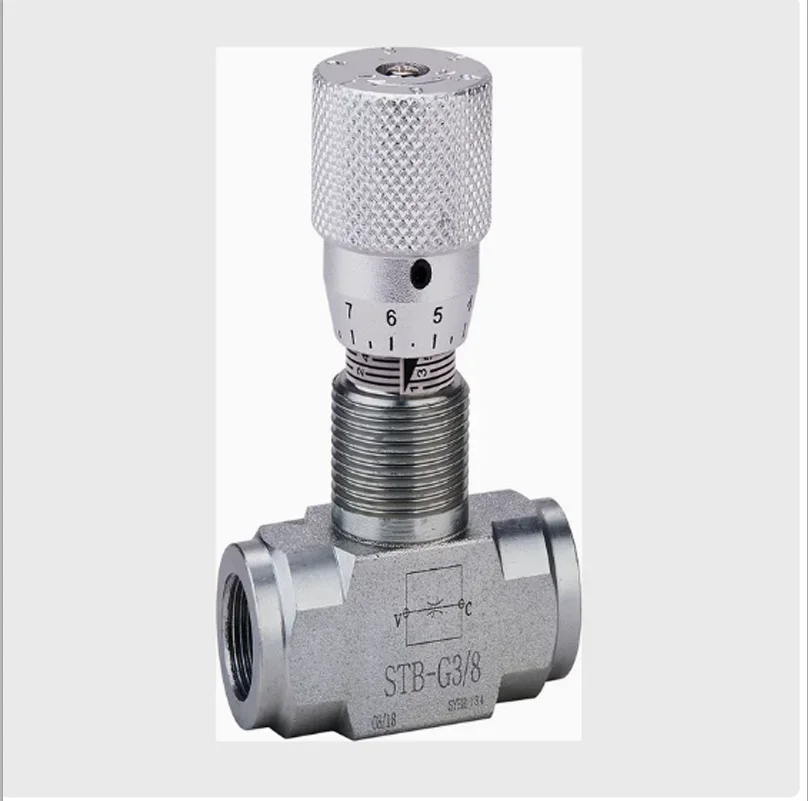 Flow Control Valve STB Hydraulic Throttle Valve STB-G1/4 STB-G3/8 STB-G1/2 STB-G3/4 STB-G1