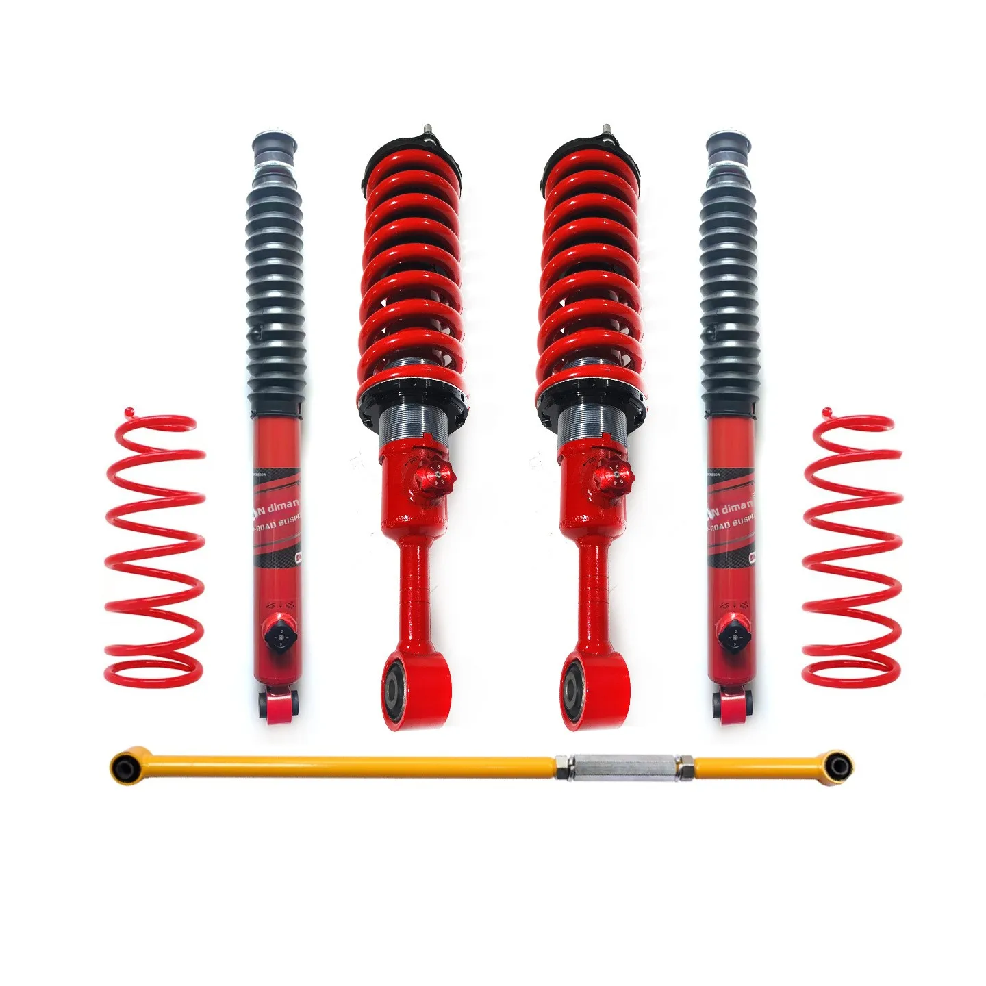 2-inch Lift Shock Absorbers (Front/Rear with Springs) for for & for Chassis Upgrade-Factory Direct Sales