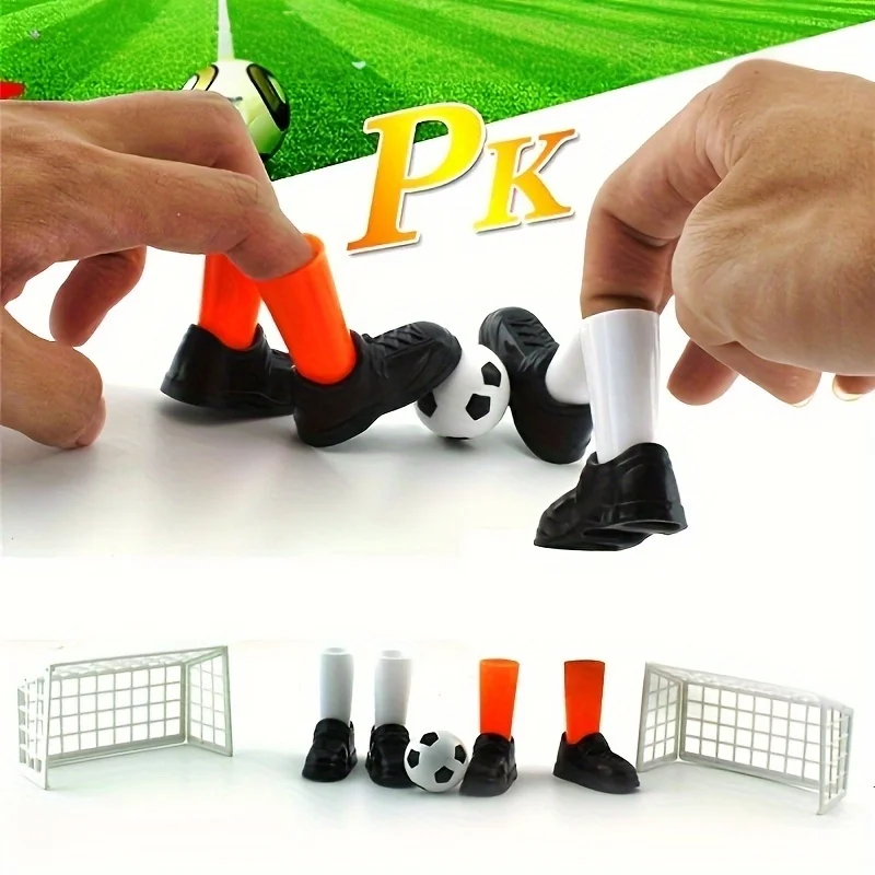 

Футбольный матч на палец - интерактивная настольная спортивная игра для семейного развлечения, настольный спортивный интерактивный футбольный набор на палец, настольный футбол