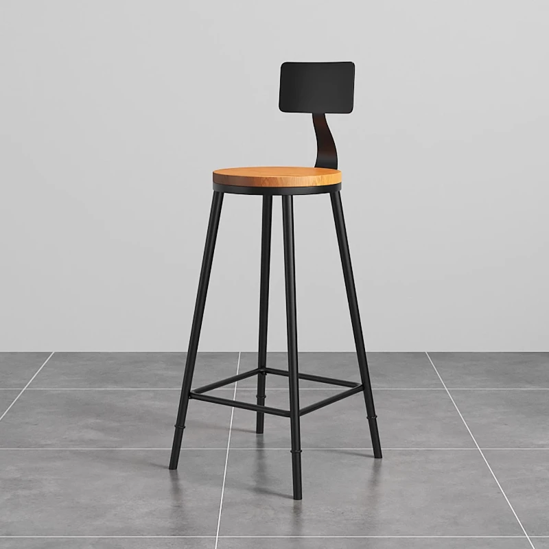 

Personalized Ultralight Bar Stools High American Light Luxury Sturdy Designer Retro Bar Stools Unique Soft Muebles Furniture