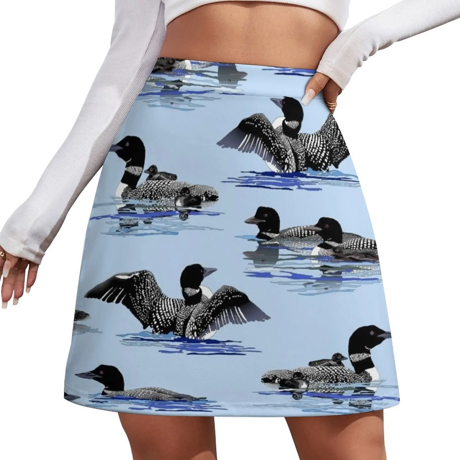 

Lots of Loons Mini Skirt Women's summer dress Summer dress korean clothes ladies