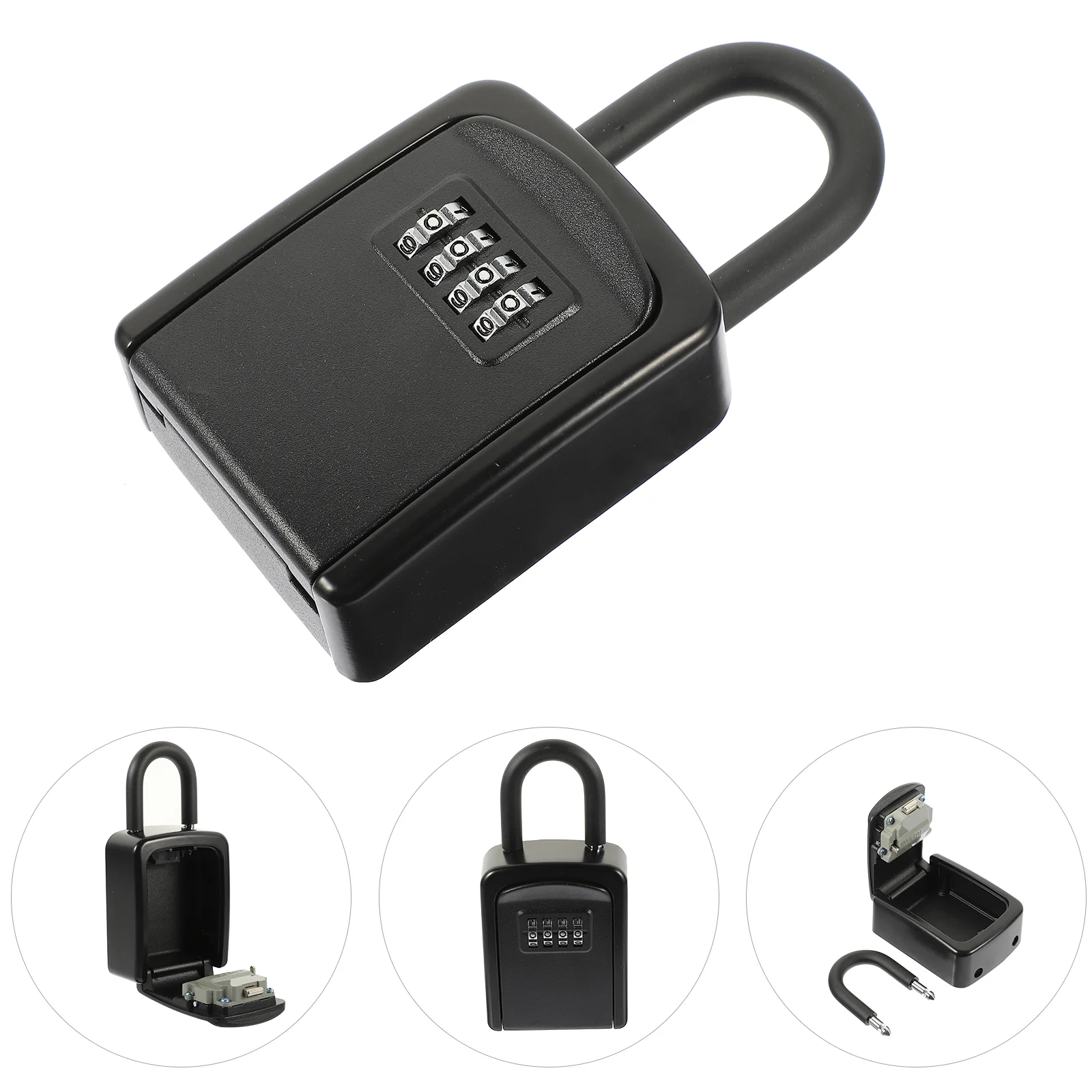 Weerbestendige Key Lock Box Code Combinatie Veiligheidsslot Outdoor Sleutel Opbergdoos Metalen Lock Box Veiligheidsslot Box