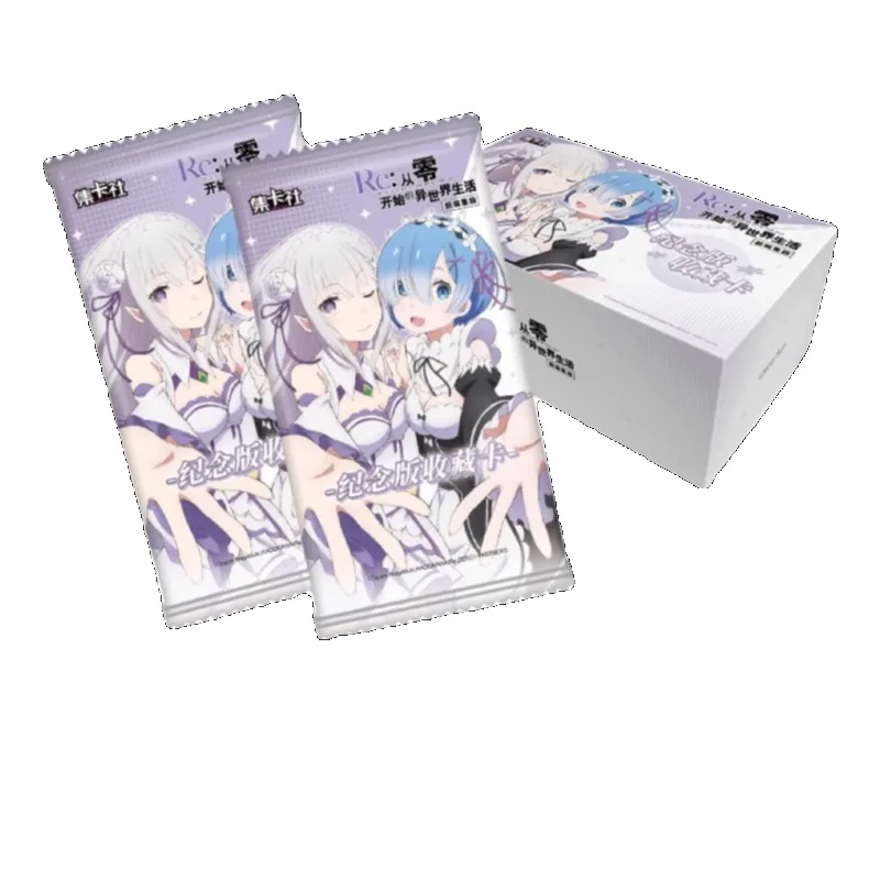 Collectible Card Society Re: Life in Another World From Zero Commemorative Edition Collectible Card Anime Gift Game