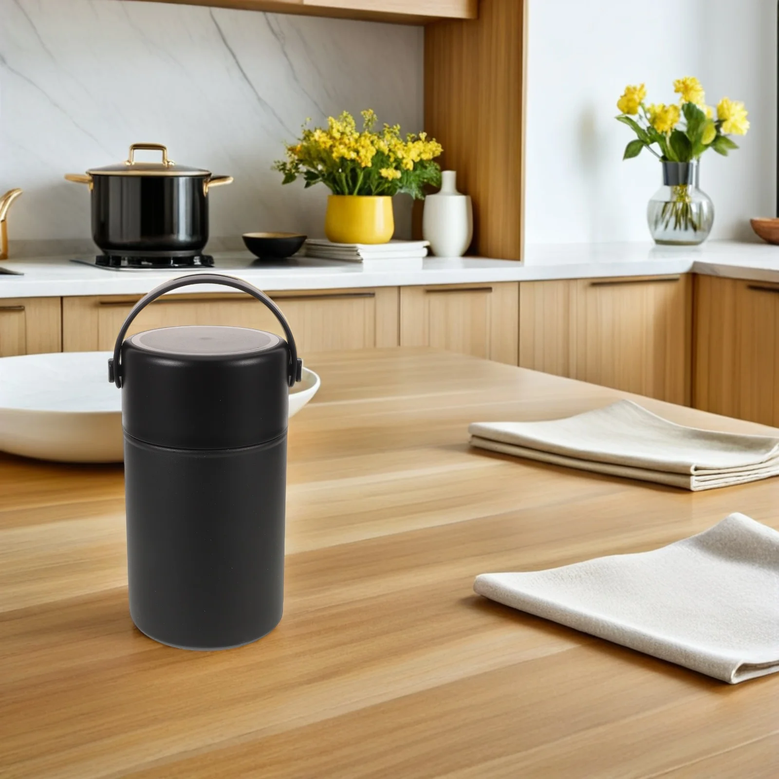 

Insulated Stainless Steel Food Jar 1050ml Double Vacuum Thermal Cooker Leak Proof Portable Travel Lunch Container