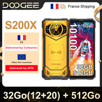 DOOGEE S200X 32GB(12+20) 512GB 5G Rugged Smartphone 100MP AI Camera 6.72\