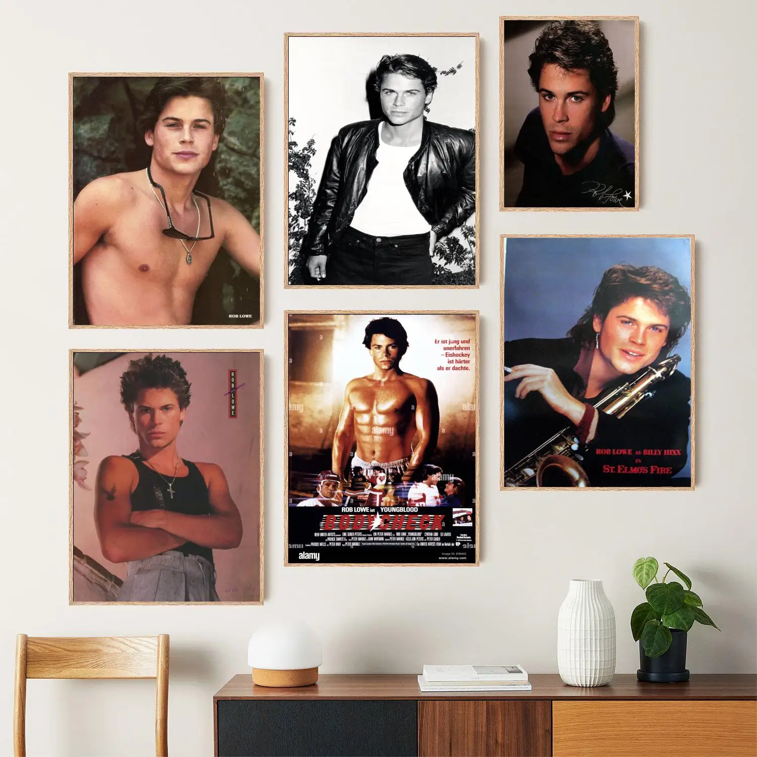 rob lowe Canvas Art Poster and Wall Art, Picture Print, Modern Family Bedroom Decor