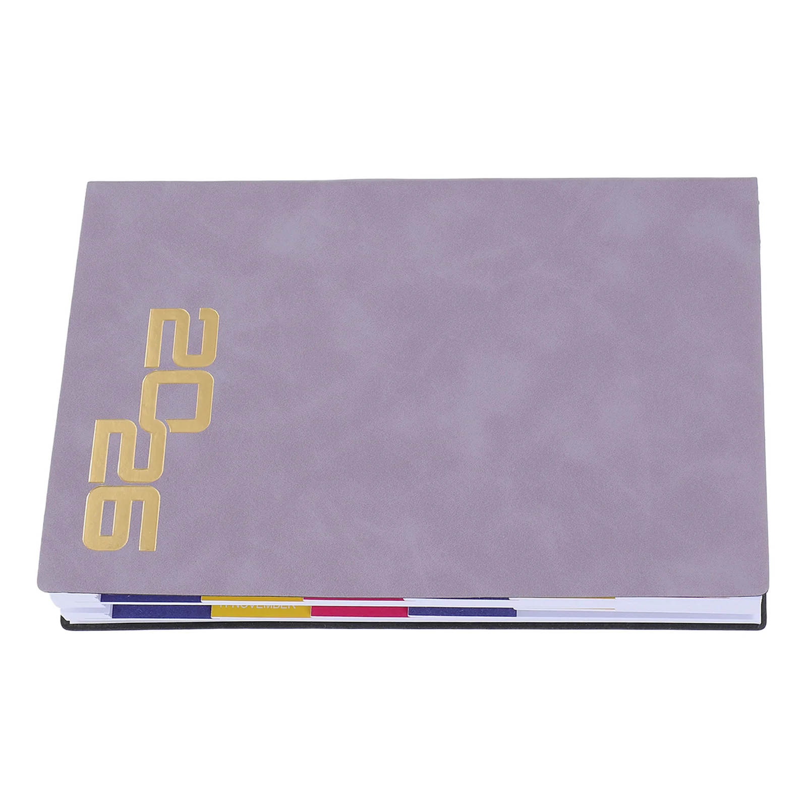 

2026 Schedule Daily Planner Pink Calendar Simple Notepad Weekly Monthly Agenda Students Portable Faux Cover Writing