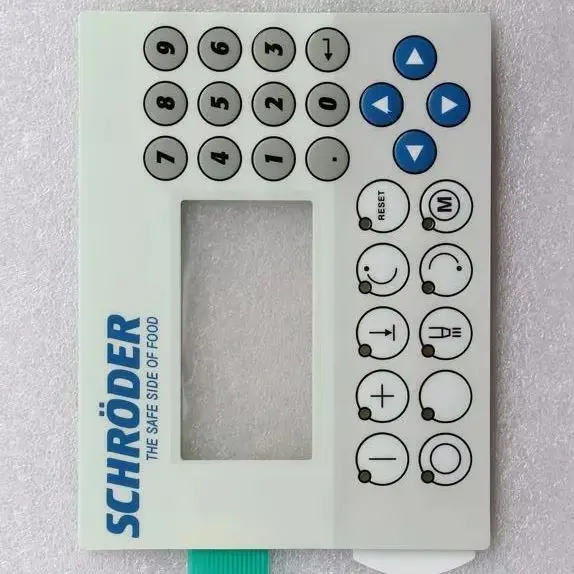 4PW035 E300-K09 Membrane Keypad Keyboard for SCHRODER THE SAFE SIDE OF FOOD Membrane Button Switch